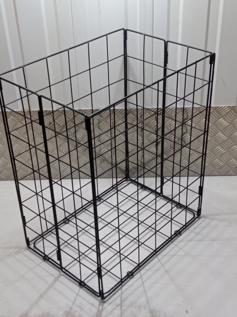 Foldable Metal Wire Display Basket