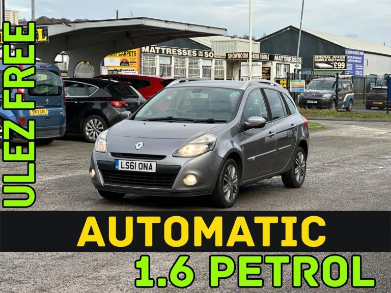 2012 Renault Clio 1.6 VVT GT Line TomTom 5dr Auto ESTATE Petrol Automatic