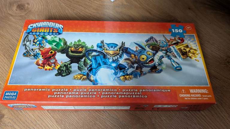 Skylanders Giants 150-Piece Panoramic Jigsaw Puzzle