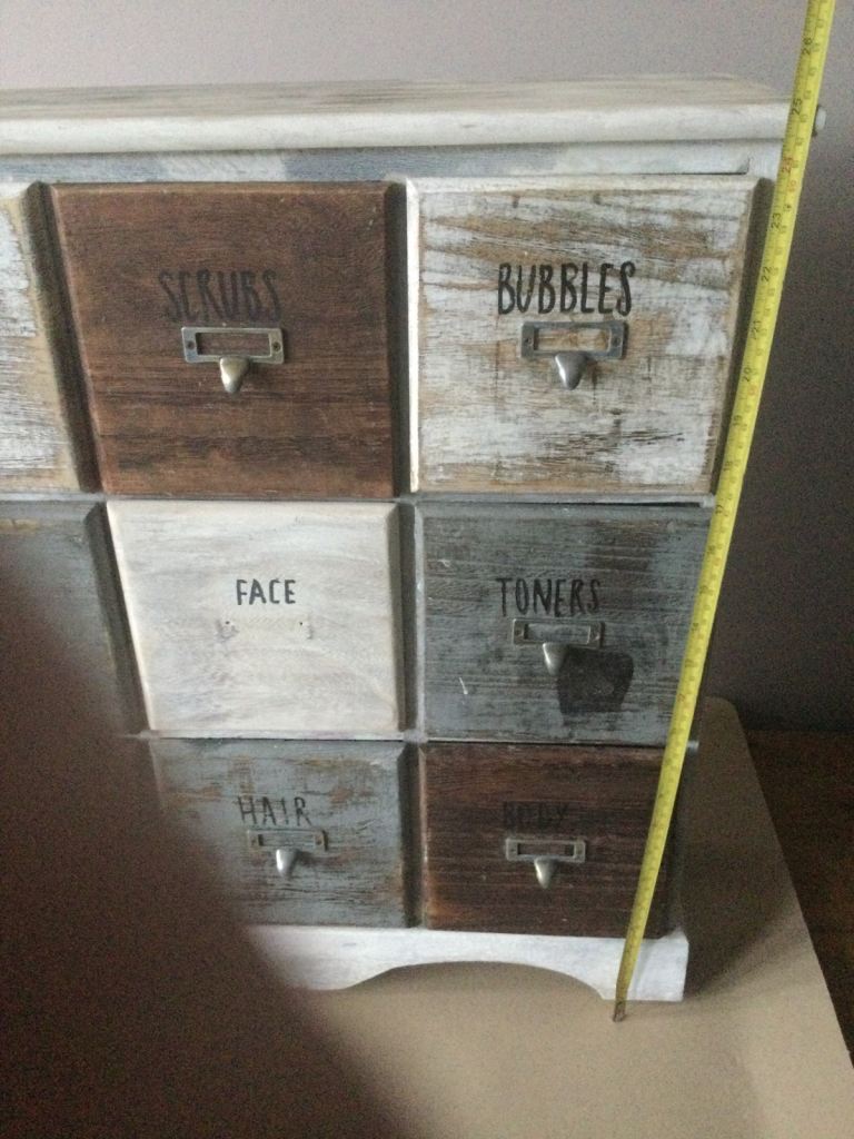 Shabby chic bathroom unit