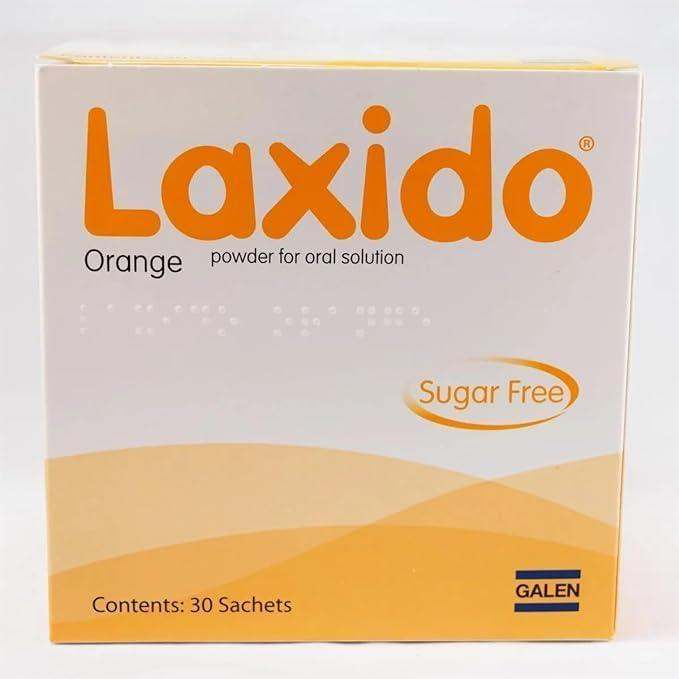 laxido - Orange Flavor Constipation Relief Powder - Macrogol 3350