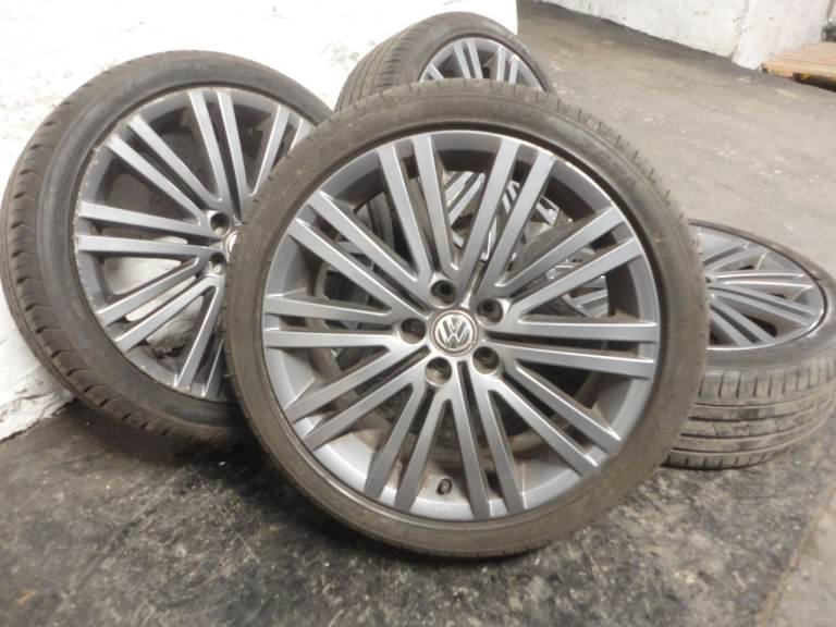 GENUINE VW POLO GT 17 INCH ALLOY WHEELS VW POLO MONTANI ALLOYS