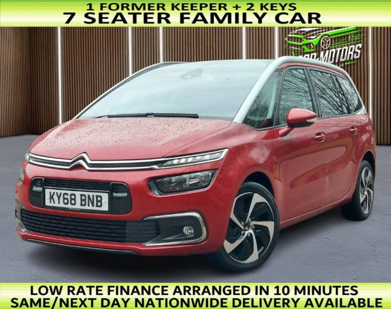 2018 68 CITROEN GRAND C4 SPACETOURER 2.0 BLUEHDI FLAIR MPV 5DR DIESEL EAT8 EURO 