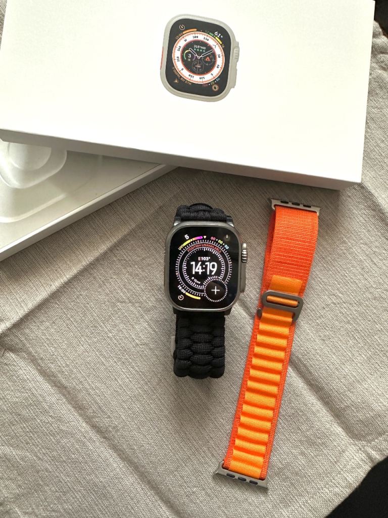 Apple Watch Ultra 49mm Titanium Case GPS + LTE Pristine