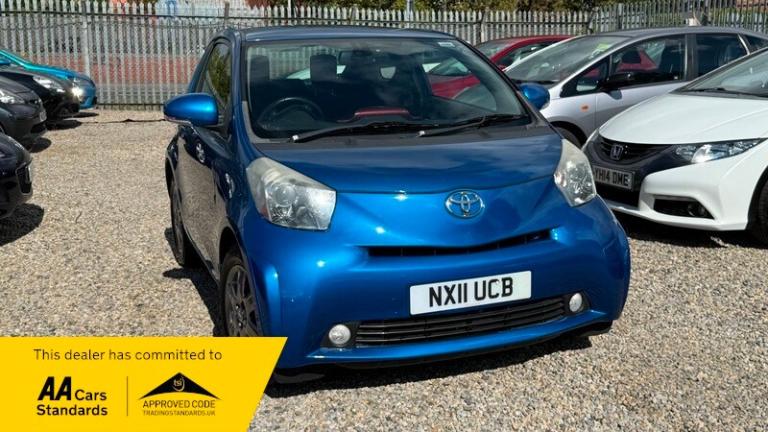 2011 Toyota IQ 1.0 VVT-i 2 3dr HATCHBACK PETROL Manual