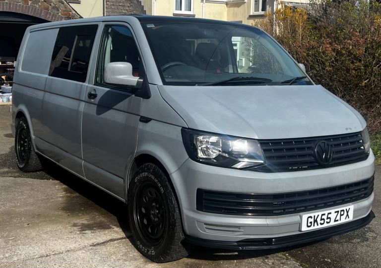 VW Transporter T5 - T30 LWB 1.9 TDI Camper – MOT Oct 2026 – Airbeam Drive-Away Awning