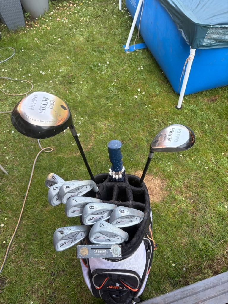 Nicklaus Full Golf Club Set with Bag – Good Condition