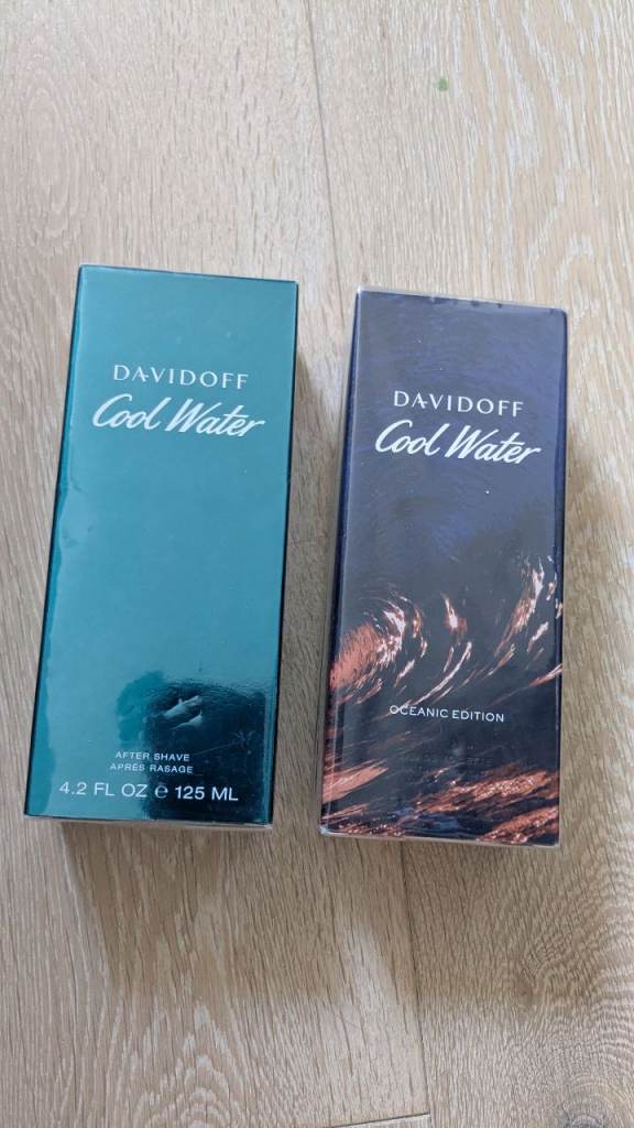 Davidoff Cool Water Mens Aftershave Fragrances - New, 125ml