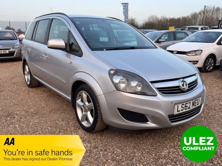 2012 Vauxhall Zafira 1.6i [115] Exclusiv 5dr MPV PETROL Manual