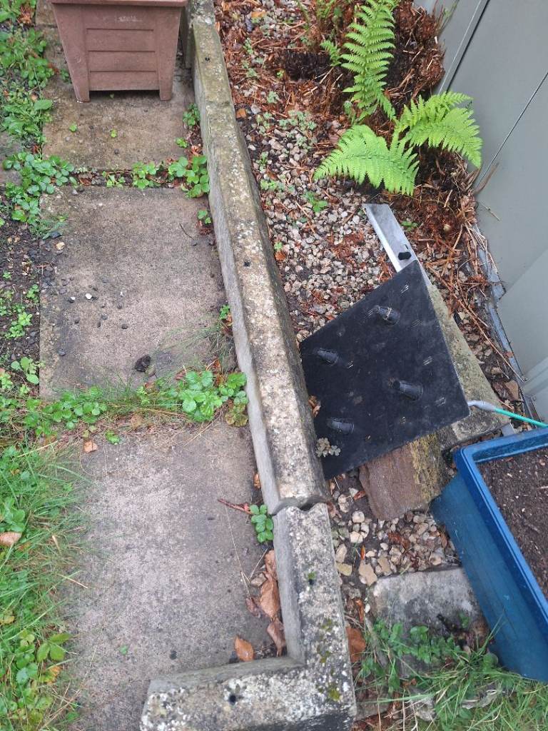 Concrete Edging Kerb Stones - Used Garden Border