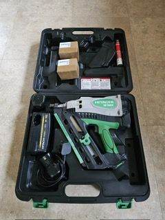 Hitachi Framing Nail Gun NRGC and Hitachi Finishing Nail Gun NT65GB