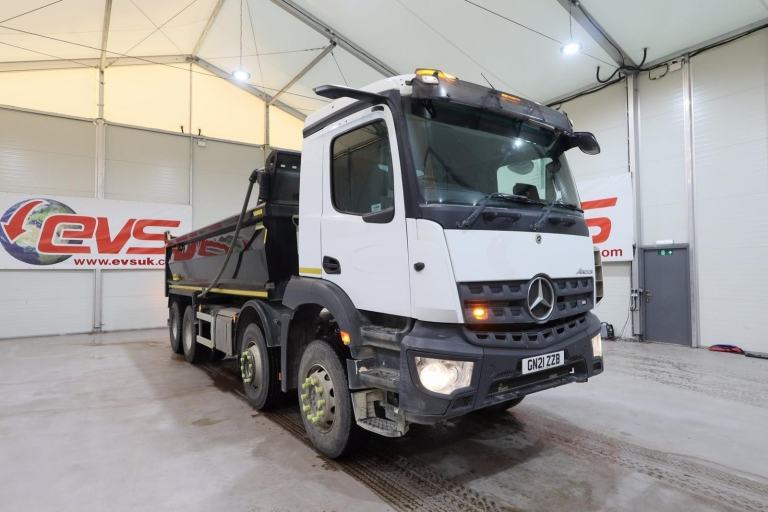 2021 (21 PLATE) Mercedes Benz Arocs 3240 8x4 Euro 6 Tippers