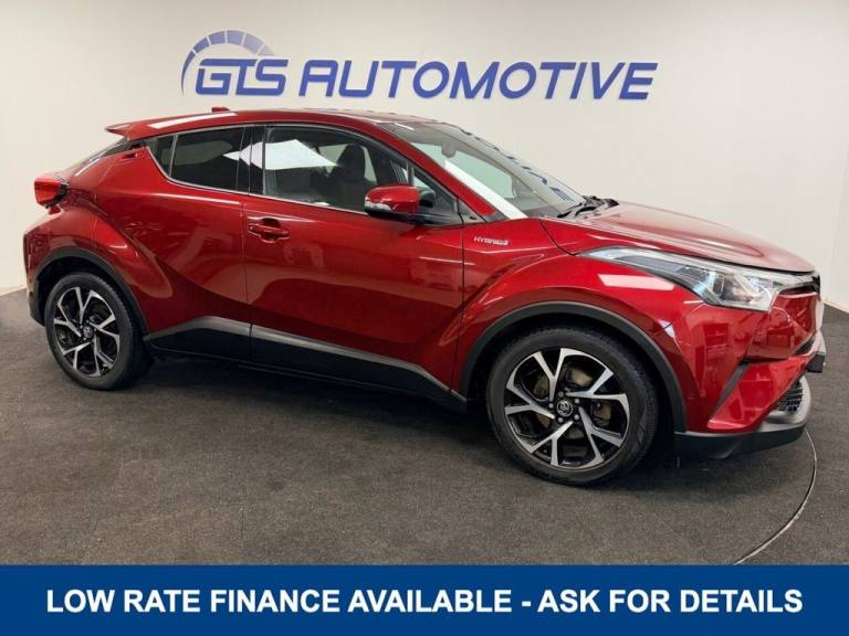 2019 Toyota C-HR 1.8 VVT-h DESIGN HYBRID CVT AUTO 122 BHP + SAT NAV + CAMERA + HEATED SEATS HATCH...