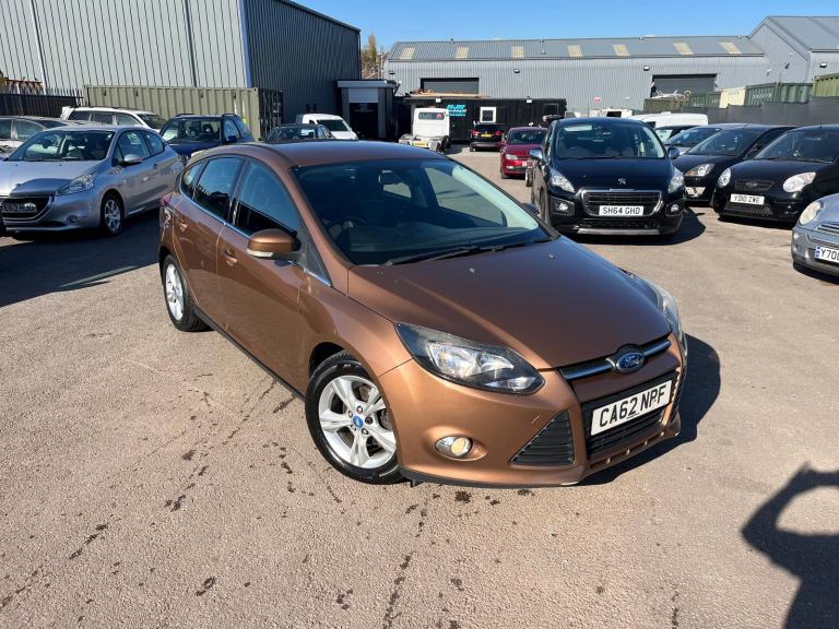 2013 FORD FOCUS ZETEC 1.6 TDCI FULL SERVICE HISTORY £20 A YEAR ROAD TAX PX WELCO