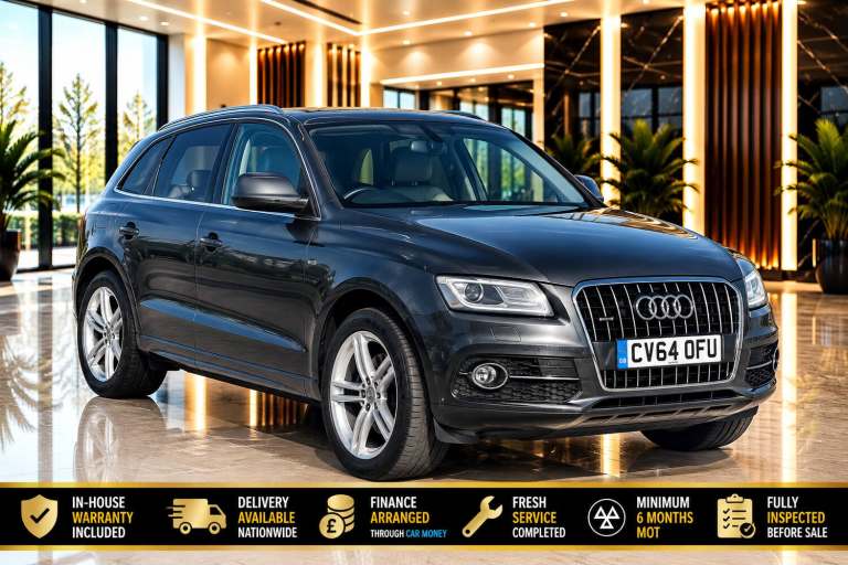 2014 Audi Q5 2.0 TDI [150] Quattro S Line Plus 5dr ESTATE Diesel Manual