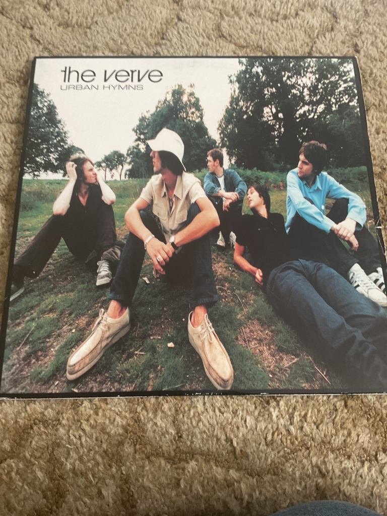 THE VERVE - URBAN HYMNS LP LIMITED EDITION US REISSUE 180G VINYL ROCK