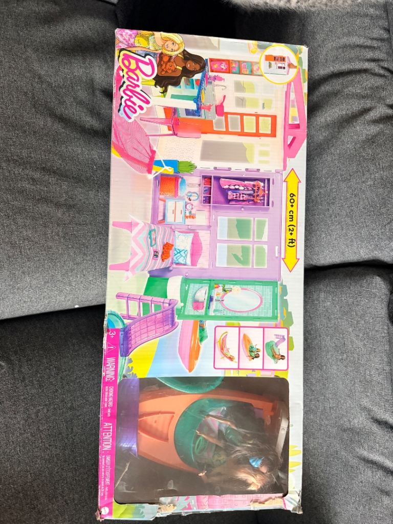 Barbie Passport Doll Play Set with Boat & 2 Dolls