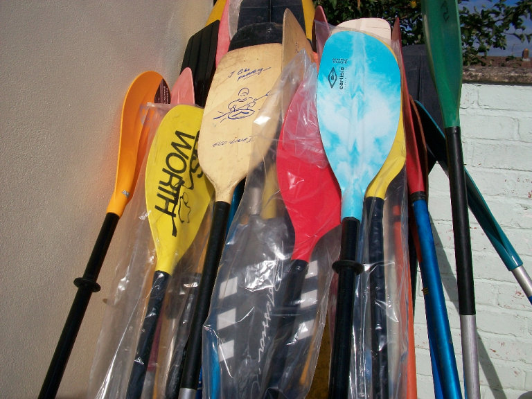 Paddles  Kayak and canoe