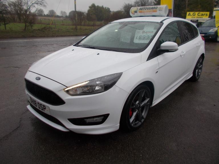 2018 Ford Focus 1.0 EcoBoost 140 ST-Line X 5dr HATCHBACK Petrol Manual