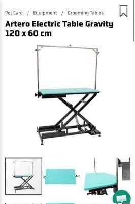 Artero dog grooming table
