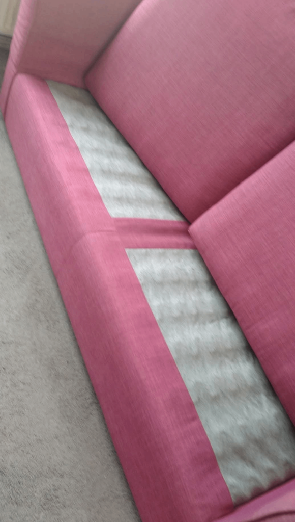 Free Pink DFS 3 Seater Sofa 