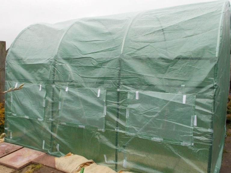 Outdoor Garden Polytunnel Greenhouse | Walk-In Growing Tunnel for Vegetables, Fruit & Flowers