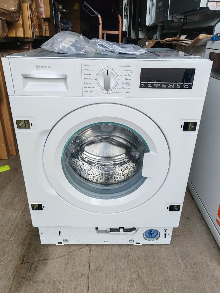 Neff W544BX2GB 8kg Integrated Washing Machine - White-RRP £799