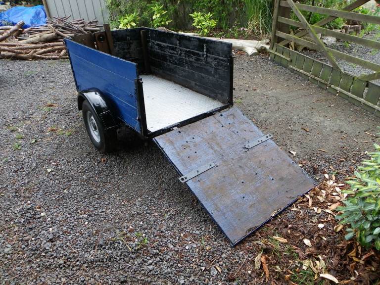 Car Trailer with ramp