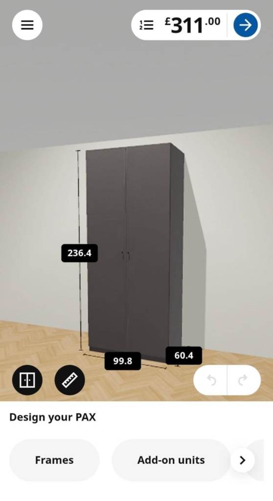 Wardrobe for sale
