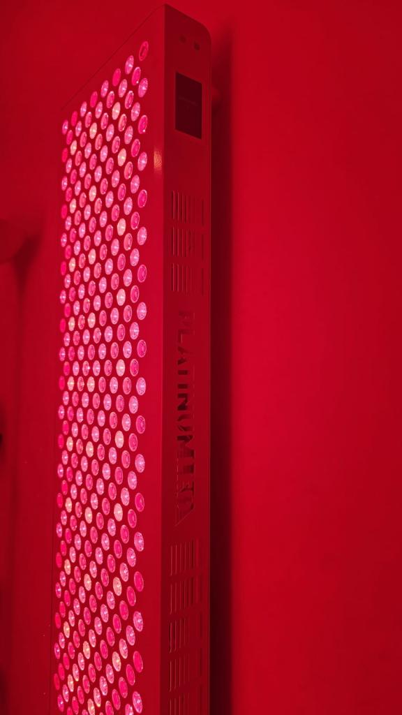 Platinum LED BioMax 600 red light therapy wall 