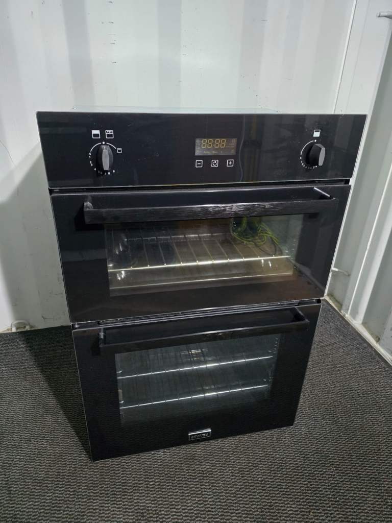 Free Delivery - Stoves Black Integrated Gas/Electric Double Oven (£90)