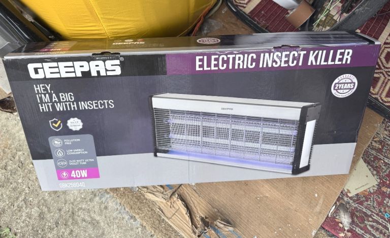 Geepas Electric Insect Killer 40W – Brand New in Box