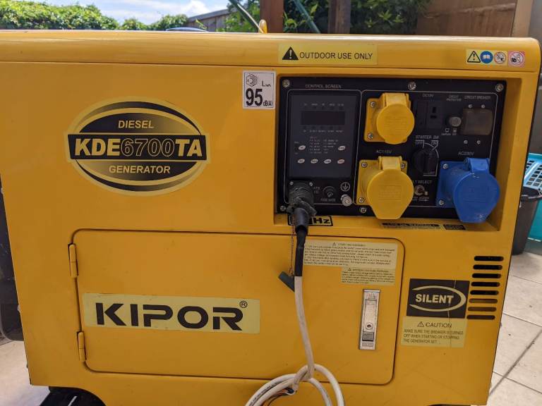Kipor KDE 6700TA Diesel Generator