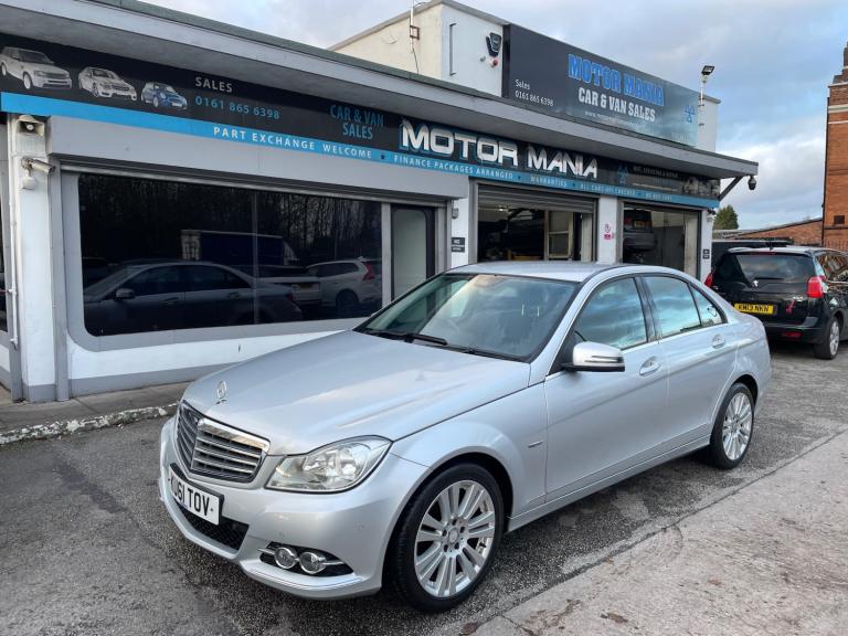 2011 Mercedes-Benz C Class C180 BlueEFFICIENCY Elegance 4dr SALOON Petrol Manual