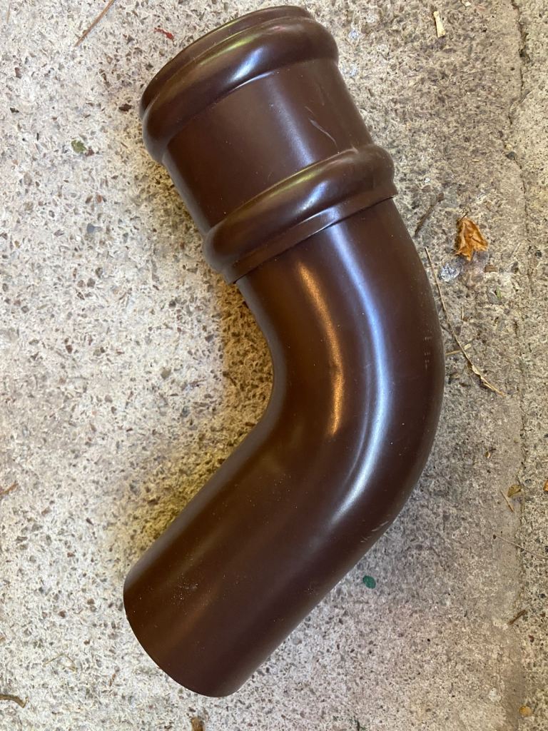 Cast Aluminium Round 112.5 Degree Bend