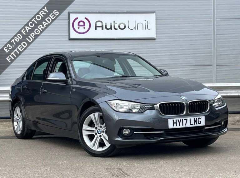 2017 BMW 3 SERIES 2.0 320I SPORT SALOON 4DR PETROL MANUAL EURO 6 (S/S) (184 P