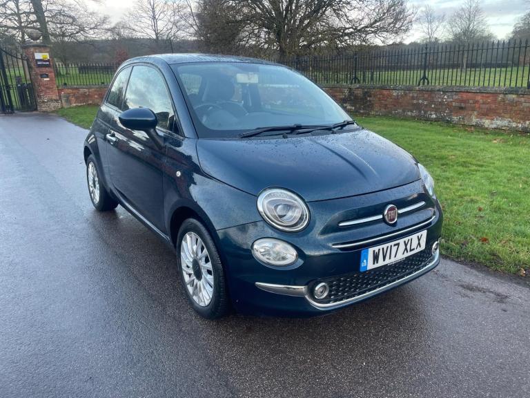 2017 Fiat 500 1.2 Lounge Euro 6 (s/s) 3dr HATCHBACK Petrol Manual