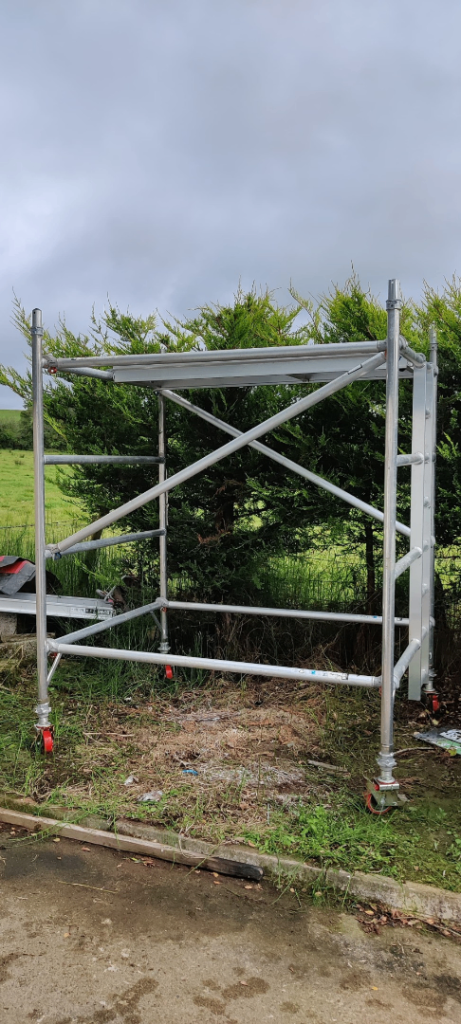 Aluminium Scaffolding Tower – Mobile, Good Condition