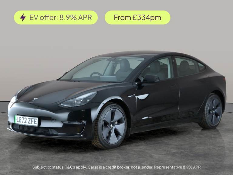 2022 Tesla Model 3 (Dual Motor) Long Range Saloon 4dr Electric Auto 4WDE (346 ps) - PARK ASSIS Sa...