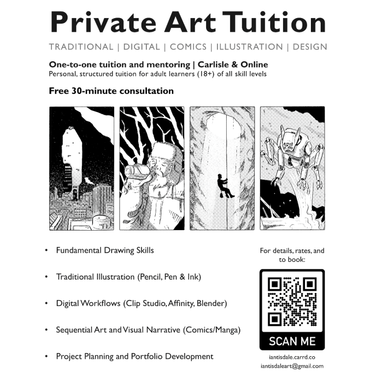 1-to-1 Art Tuition & Portfolio Mentoring (In-Person / Online)