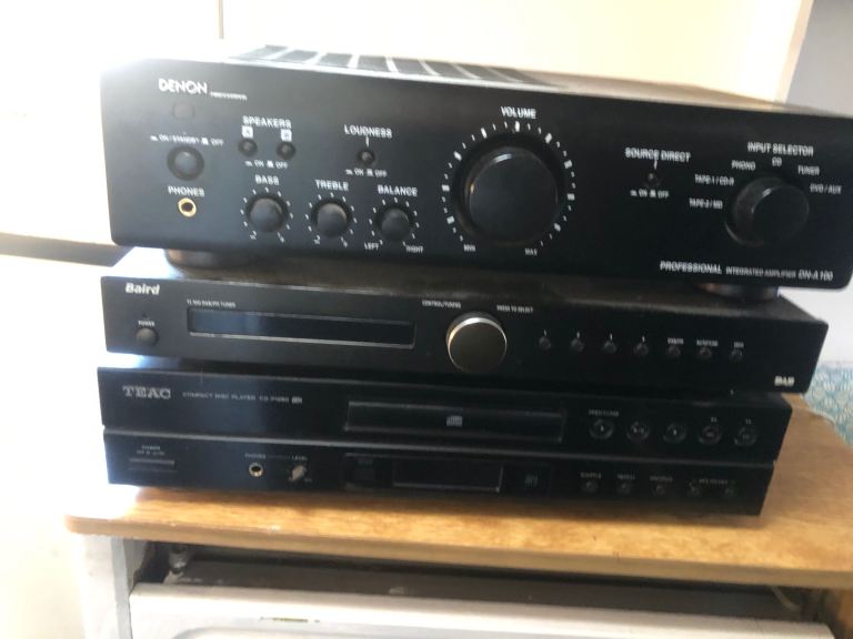 amp cd player dab units