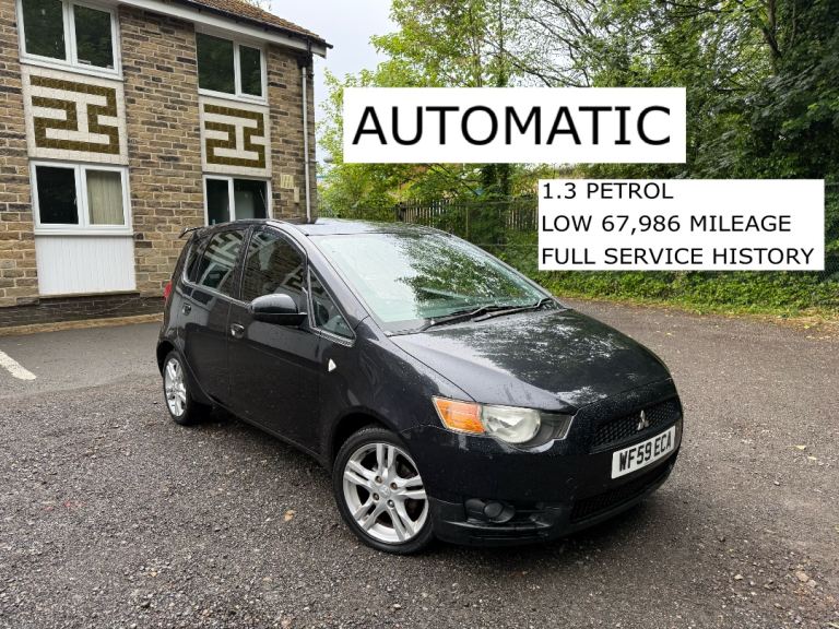 MITSUBISHI COLT 1.3 PETROL AUTOMATIC FULL SERVICE HISTORY 