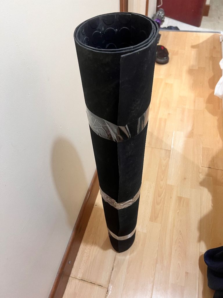 Rubber matt 1x1m