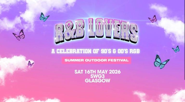 4 x tickets for R&B Lovers event @ SWG3 16/05/26