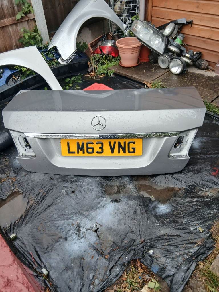 Mercedes benz E-Class bootlid in Grey 2009 to 2015