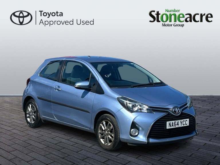 2015 Toyota Yaris 1.0 VVT-i Icon 3dr HATCHBACK PETROL Manual