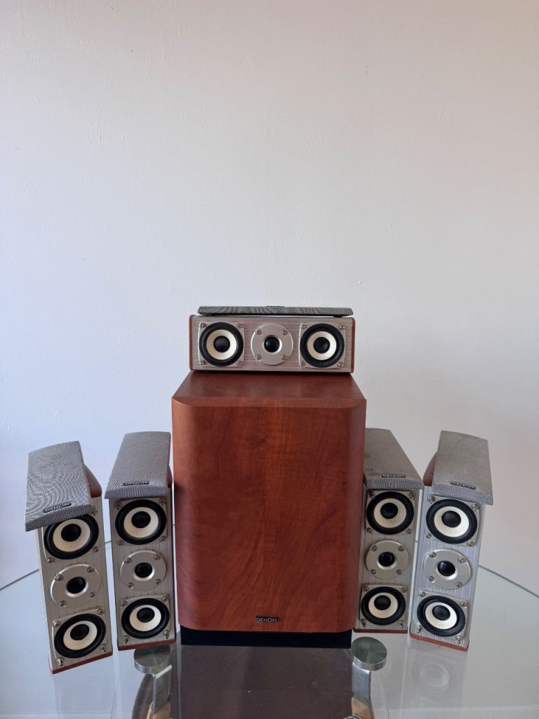 Denon 5.1 surround sound speaker system