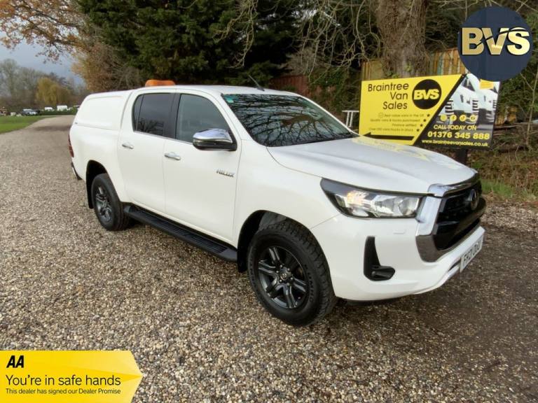 2021 Toyota Hilux 2.4 D-4D Icon Pickup Double Cab 4dr Diesel Auto 4WD Euro 6 (s/s) (150 ps) PICKU...