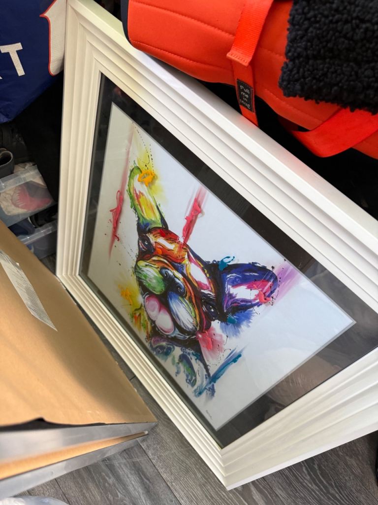 French bulldog wall art 