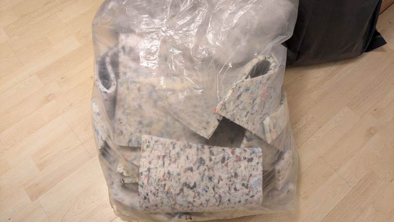 FREE UNDERLAY OFFCUTS - 10MM THICKNESS